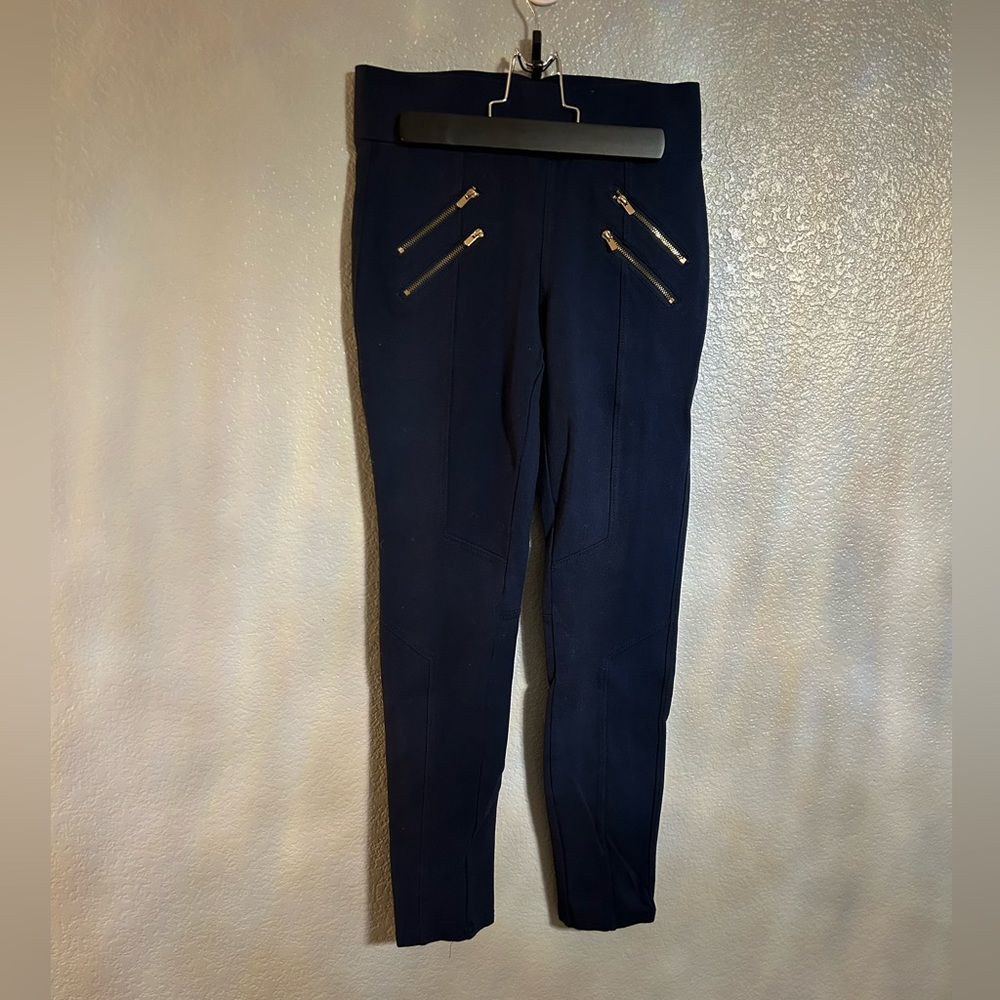 Women’s Guess Navy Blue stretch high wasted Legging Pants Size Medium
